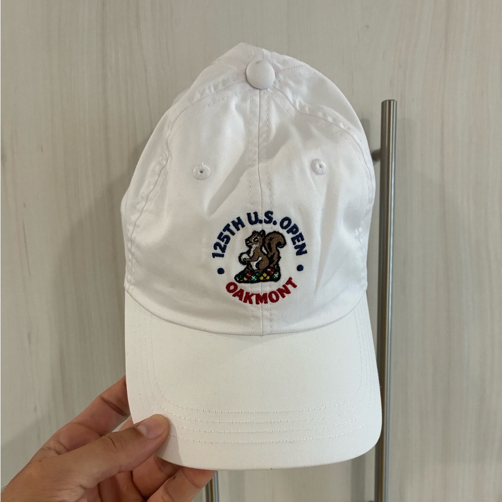 125th U.S. Open Oakmont USGA White Golf Hat for Men brand new